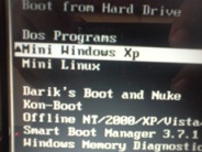 Mini Windows XP di Hiren's BootCD